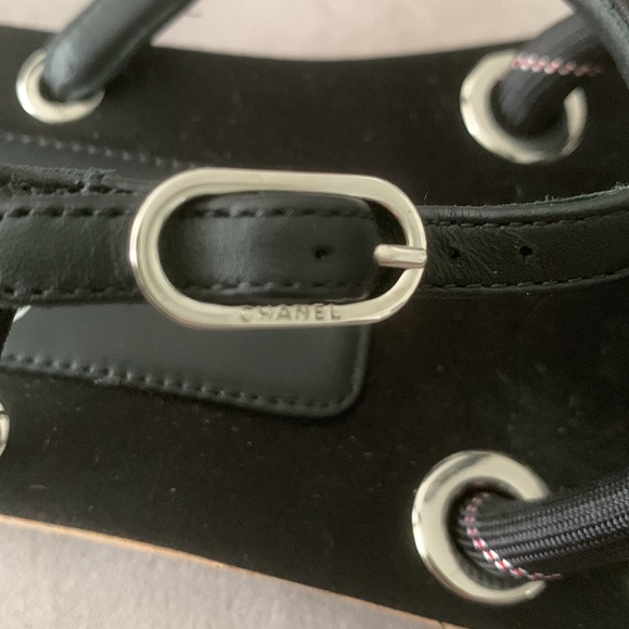 Chanel NWOT Black Rope Sandals size 36 - Picture 14 of 17